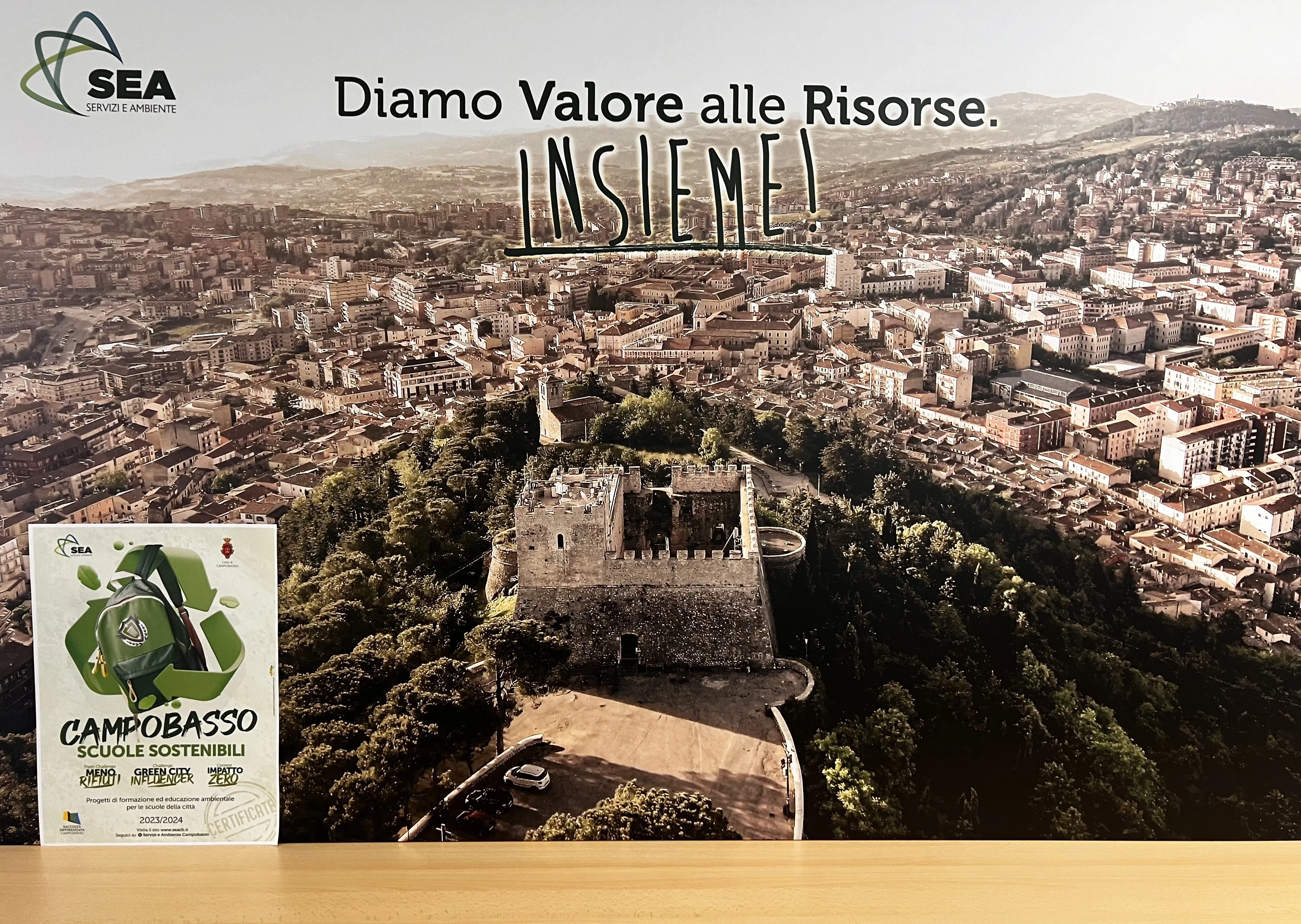 SEA SPA, PRESENTATA OGGI LA III EDIZIONE DI CAMPOBASSO SCUOLE SOSTENIBILI: UN SUCCESSO CHE SI CONFERMA
