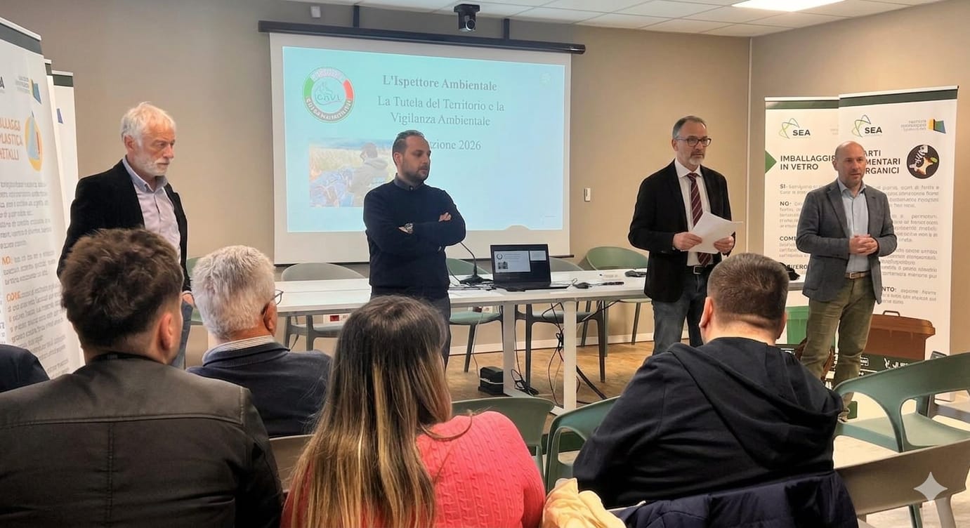 Campobasso forma i suoi Ispettori Ambientali:
consegnati gli attestati del corso di SEA S.p.A e del Comune di Campobasso